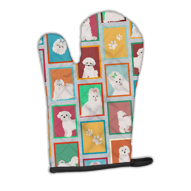 Lots of Maltese Oven Mitt product image at NuMercy