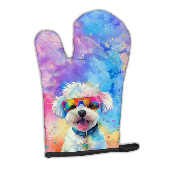 Bichon Frise Hippie Dawg Oven Mitt DAC2462 product image at NuMercy