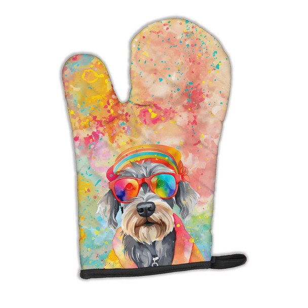 Schnauzer Hippie Dawg Oven Mitt DAC2555 product image at NuMercy