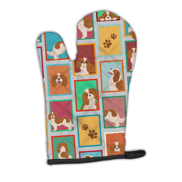 Lots of Blenheim Cavalier Spaniel Oven Mitt product image at NuMercy