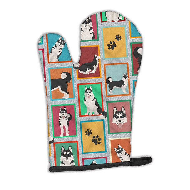 Lots of Siberian Husky Oven Mitt product image at NuMercy