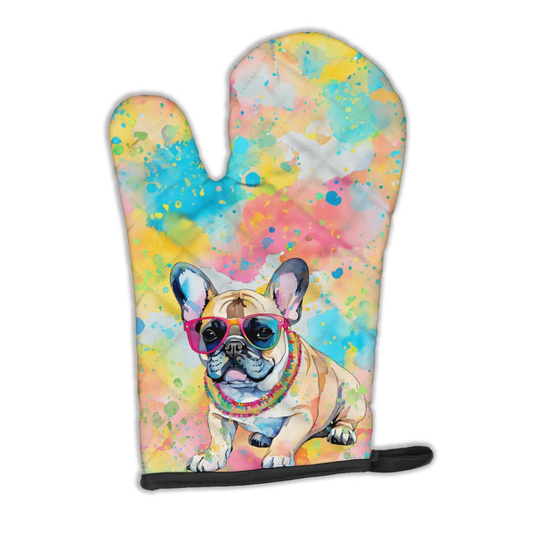 French Bulldog Hippie Dawg Oven Mitt DAC2507 product image at NuMercy