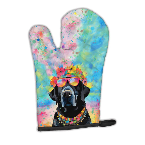 Black Labrador Hippie Dawg Oven Mitt DAC2521 product image at NuMercy