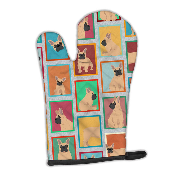 Lots of Fawn French Bulldog Oven Mitt product image at NuMercy