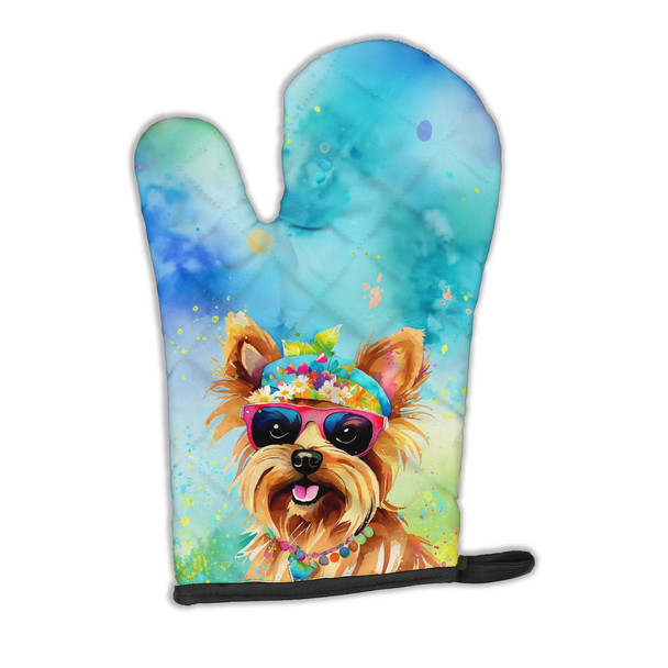 Yorkshire Terrier Hippie Dawg Oven Mitt DAC2575 product image at NuMercy