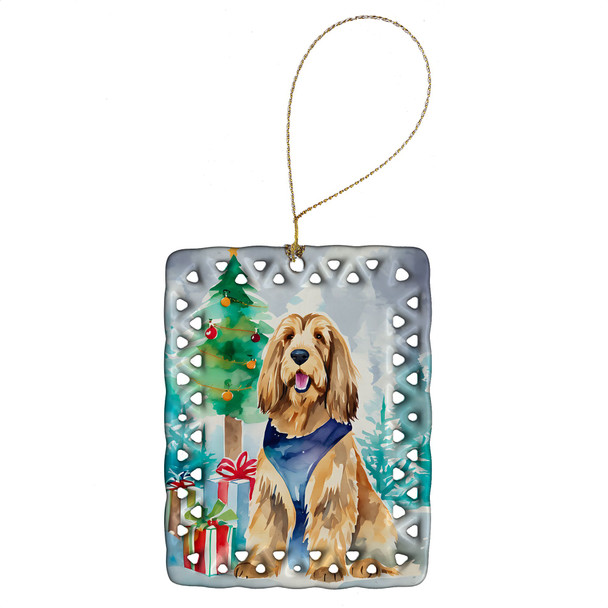 Otterhound Christmas Porcelain Ornament DAC3550 product image at NuMercy