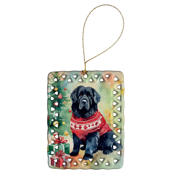 Newfoundland Christmas Porcelain Ornament DAC3529 product image at NuMercy