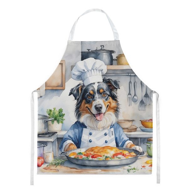 Australian Shepherd The Chef Cooking Kitchen Apron product image at NuMercy