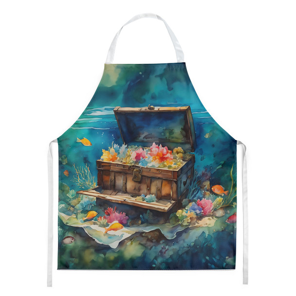 Treasure Chest Cooking Kitchen Apron DAC2838 product image at NuMercy
