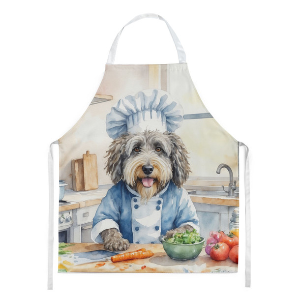 Bergamasco Sheepdog The Chef Cooking Kitchen Apron DAC6204 product image at NuMercy