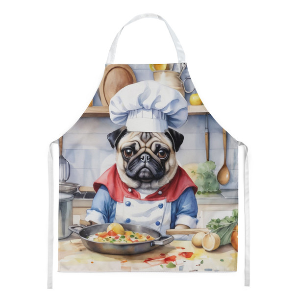 Pug The Chef Cooking Kitchen Apron DAC6311 product image at NuMercy