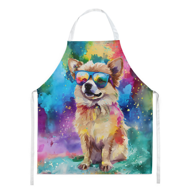 Pomeranian Hippie Dawg Cooking Kitchen Apron DAC2537 product image at NuMercy