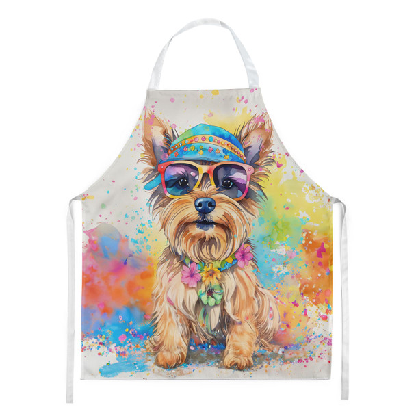 Yorkshire Terrier Hippie Dawg Cooking Kitchen Apron DAC2577 product image at NuMercy