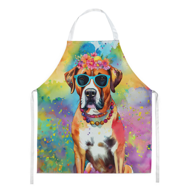 Boxer Hippie Dawg Cooking Kitchen Apron DAC2472 product image at NuMercy