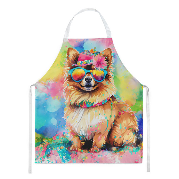 Pomeranian Hippie Dawg Cooking Kitchen Apron DAC2538 product image at NuMercy