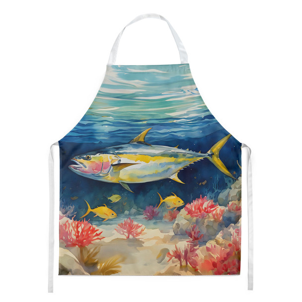 Yellowfin Tuna Cooking Kitchen Apron DAC2842 product image at NuMercy