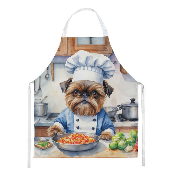 Brussels Griffon The Chef Cooking Kitchen Apron product image at NuMercy
