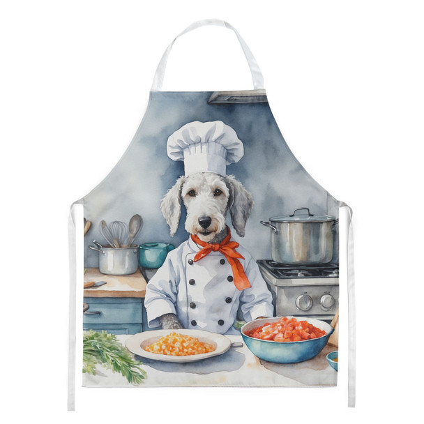 Bedlington Terrier The Chef Cooking Kitchen Apron product image at NuMercy