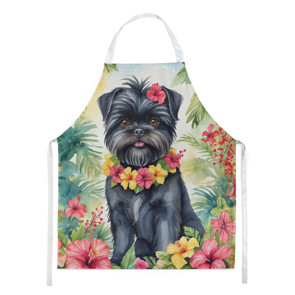 Affenpinscher Luau Cooking Kitchen Apron DAC6344 product image at NuMercy
