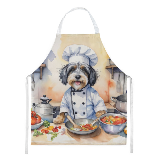 Tibetan Terrier The Chef Cooking Kitchen Apron product image at NuMercy