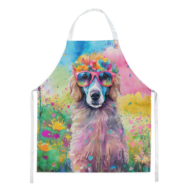 Poodle Hippie Dawg Cooking Kitchen Apron product image at NuMercy