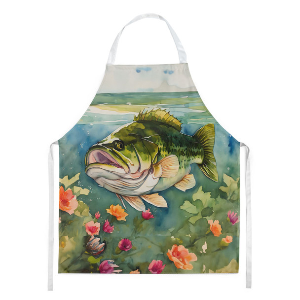 Largemouth Bass Cooking Kitchen Apron DAC2802 product image at NuMercy