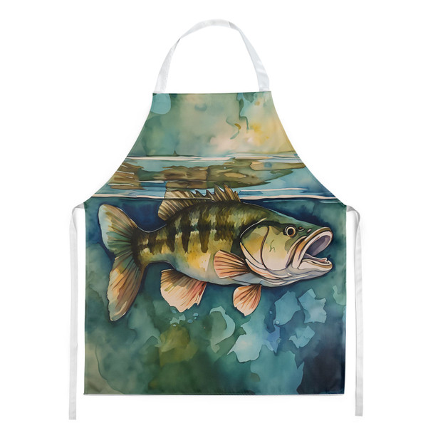 Smallmouth Bass Cooking Kitchen Apron DAC2828 product image at NuMercy