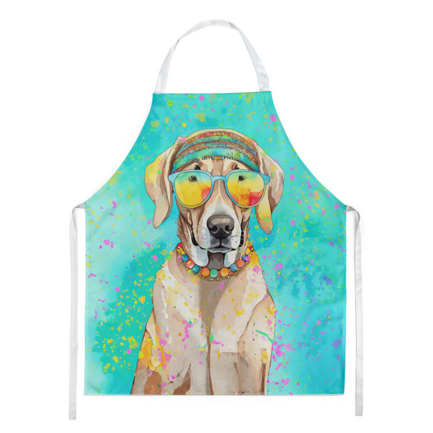 Weimaraner Hippie Dawg Cooking Kitchen Apron DAC2566 product image at NuMercy