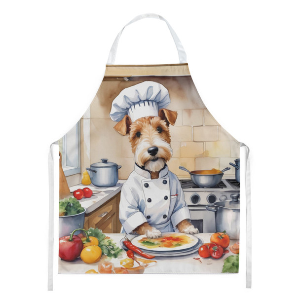 Fox Terrier The Chef Cooking Kitchen Apron product image at NuMercy