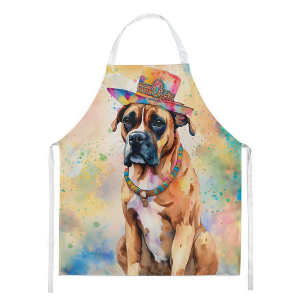 Boxer Hippie Dawg Cooking Kitchen Apron DAC2471 product image at NuMercy