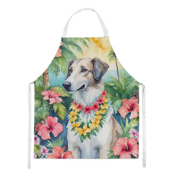Borzoi Luau Cooking Kitchen Apron DAC6380 product image at NuMercy