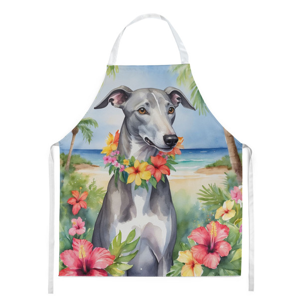 Greyhound Luau Cooking Kitchen Apron DAC6450 product image at NuMercy
