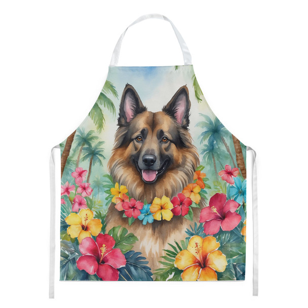 Belgian Tervuren Luau Cooking Kitchen Apron product image at NuMercy