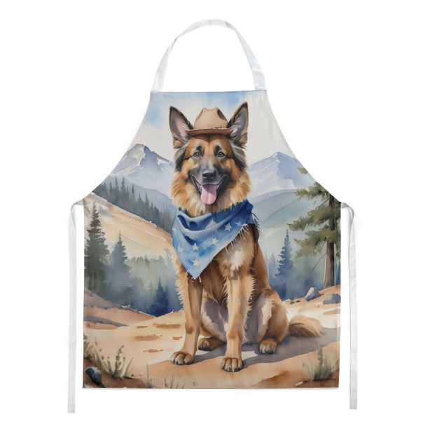 Belgian Tervuren Cowboy Welcome Cooking Kitchen Apron product image at NuMercy