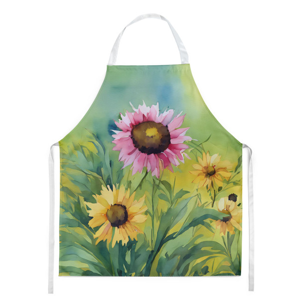 Kentucky Goldenrod in Watercolor Cooking Kitchen Apron DAC1658 product image at NuMercy