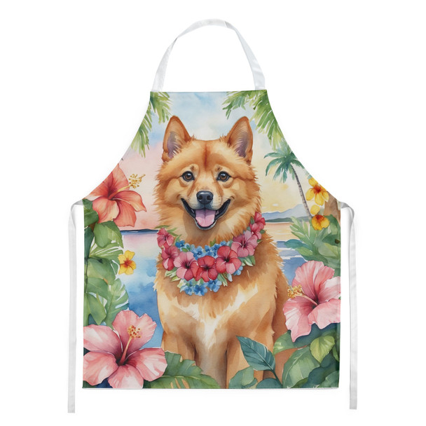 Finnish Spitz Luau Cooking Kitchen Apron product image at NuMercy