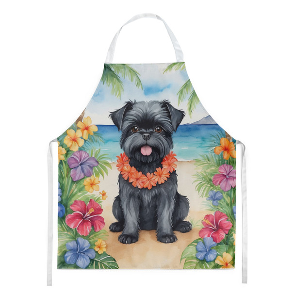 Affenpinscher Luau Cooking Kitchen Apron DAC6345 product image at NuMercy