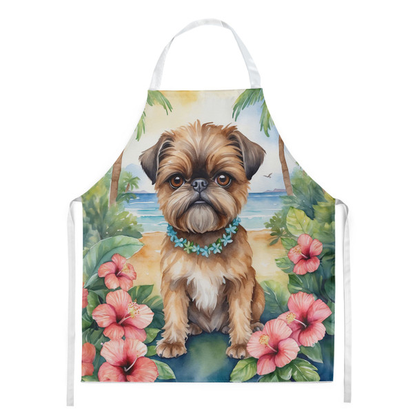Brussels Griffon Luau Cooking Kitchen Apron DAC6393 product image at NuMercy