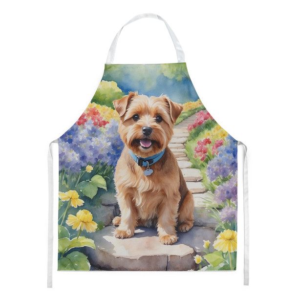 Norfolk Terrier Spring Path Cooking Kitchen Apron DAC6677 product image at NuMercy