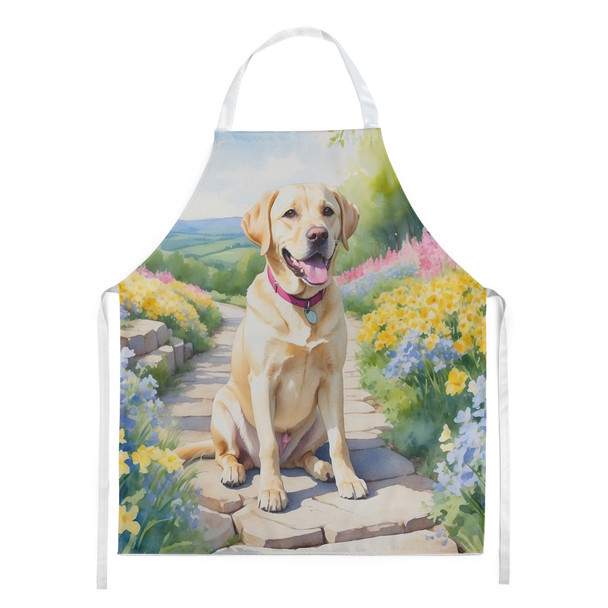 Labrador Retriever Spring Path Cooking Kitchen Apron DAC6664 product image at NuMercy