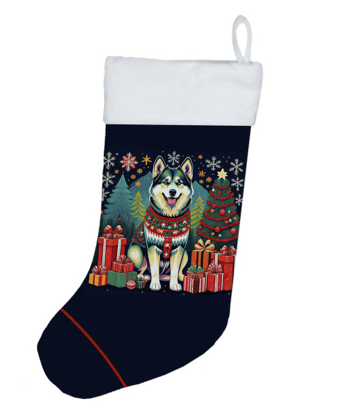 Alaskan Malamute Christmas Stocking product image at NuMercy