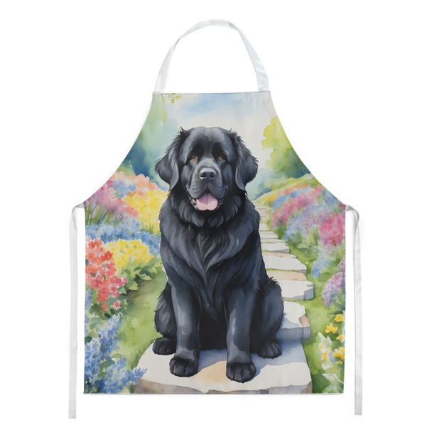 Newfoundland Spring Path Cooking Kitchen Apron DAC6675 product image at NuMercy