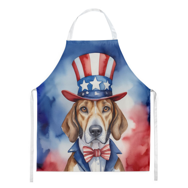 English Foxhound Patriotic American Cooking Kitchen Apron product image at NuMercy