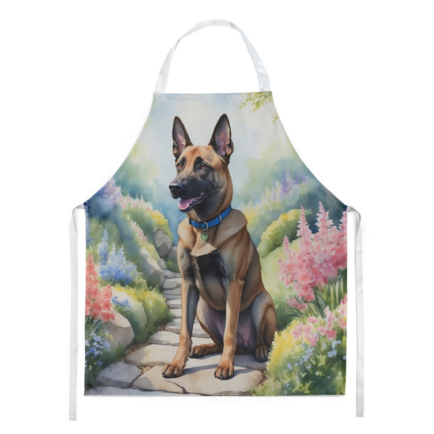 Belgian Malinois Spring Garden Cooking Kitchen Apron product image at NuMercy
