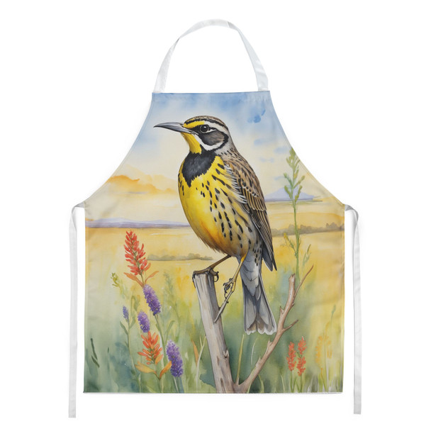 Kansas Western Meadowlark Cooking Kitchen Apron product image at NuMercy