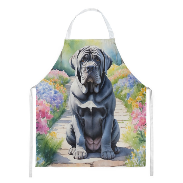Neapolitan Mastiff Spring Path Cooking Kitchen Apron product image at NuMercy
