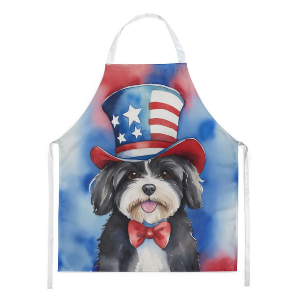Havanese Patriotic American Cooking Kitchen Apron DAC5734 product image at NuMercy