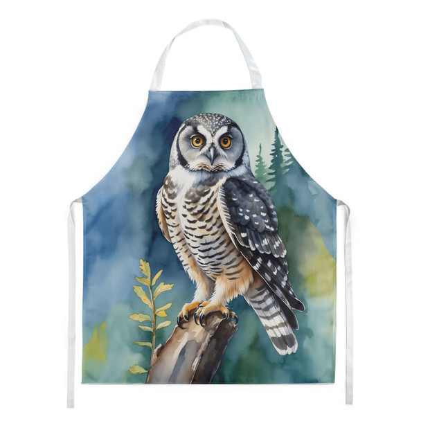 Northern Hawk Owl Cooking Kitchen Apron DAC7462 product image at NuMercy