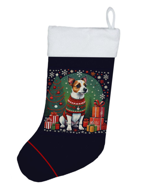 Jack Russell Terrier Christmas Stocking product image at NuMercy