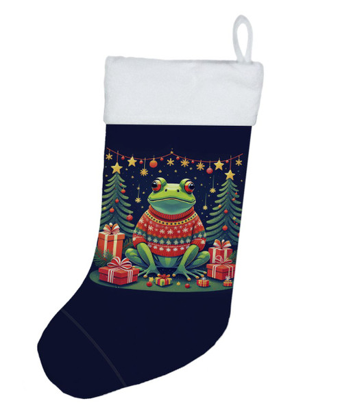 Frog Christmas Stocking product image at NuMercy